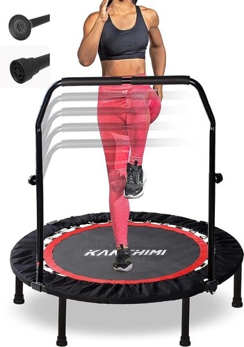 Folding trampoline handle - folding,