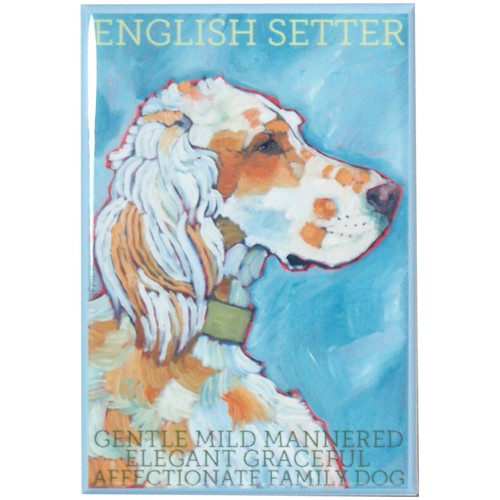 English setter dog portrait - dog,