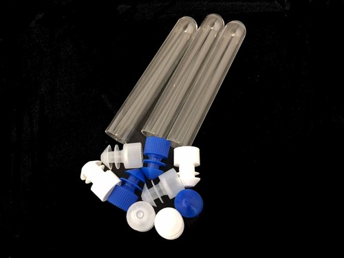 Glass test tubes rimless - test,