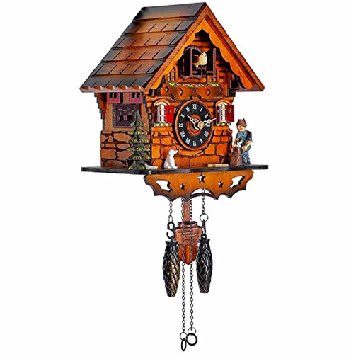 Kintrot cuckoo clock - kintrot, black