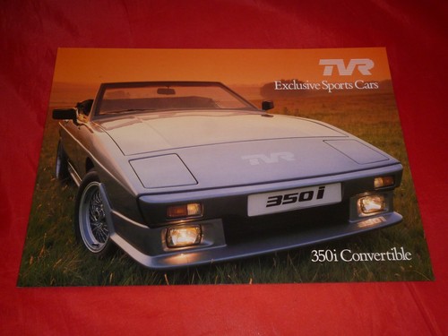 1986 tvr 280i 390se - tvr, 350i