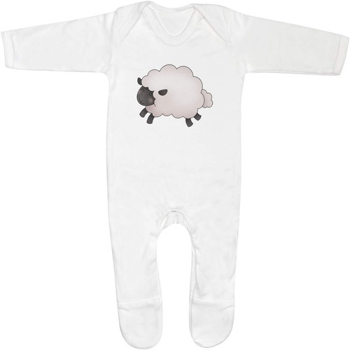 Cute woolly sheep baby - 'cute,