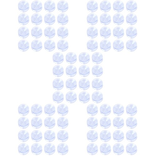 Clear durable pvc suction cup - clear,