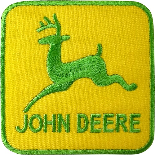John deere tractor patch iron - john,