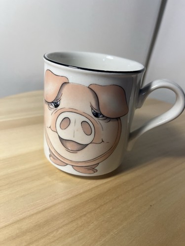 Arthur wood pig face ceramic - arthur,