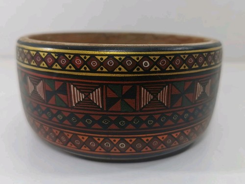 Vintage wooden bowl - bowl, peru