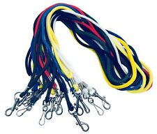 Strong Rope Neck ID Lanyard Metal Dog Clip For Keys & ID Card Pass Holder lot