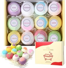 12 Pack Bath Bombs Gift Set