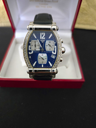 Aqua master chronograph blue - master,