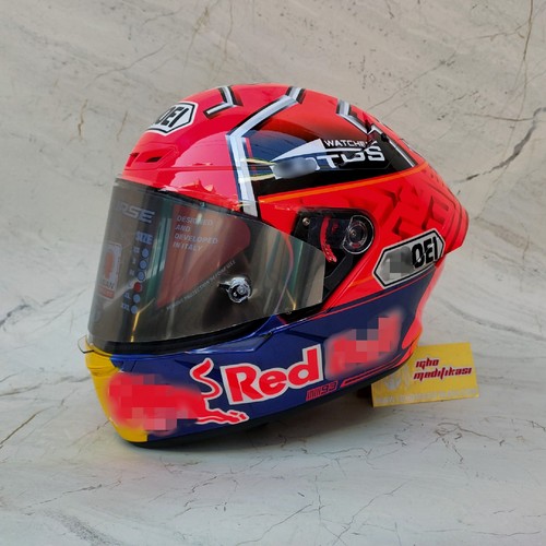 Custom repainted crash - custom, helmet