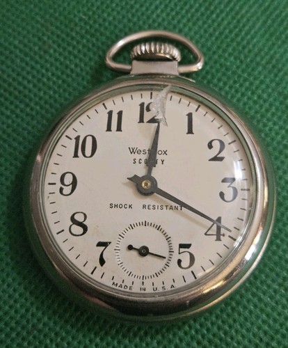 Westclox scotty pocket watch - scotty,