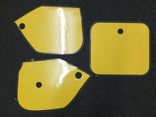 Number Backgrounds CR 500 1989-1990 YELLOW also CR 125 89-90 CR 250 88-89 Decals