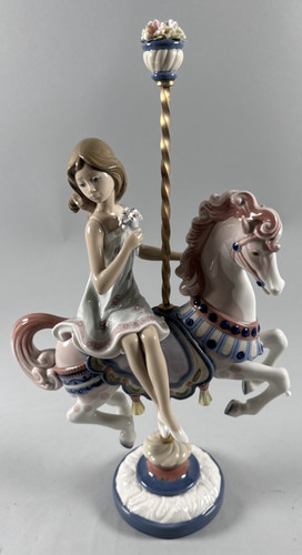 Lladro porcelain girl - lladro,