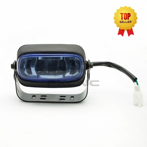 Universal 12v black headlight - universal,