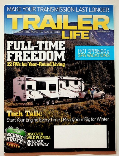 Trailer life magazine nov 2012 - nov,