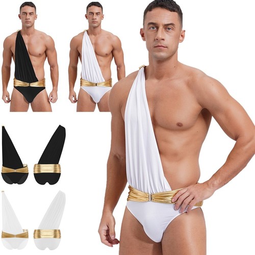 Mens one shoulder jumpsuit - one,