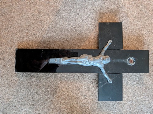 Victorian church crucifix - victorian,