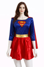 Ladies Supergirl Costume Fancy