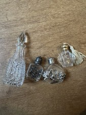 Vintage Glass Perfume Bottles