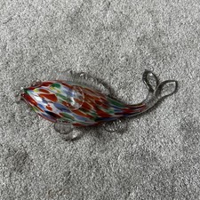 Art Glass Fish Ornament