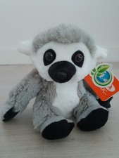 Cute ring-tailed lemur soft