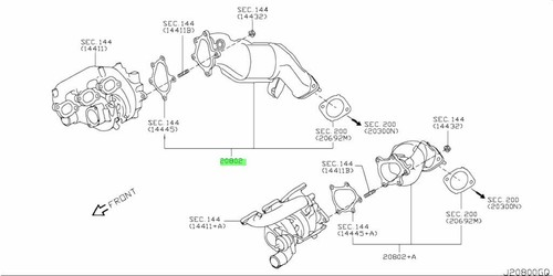 Primary exhaust catalytic - exhaust,