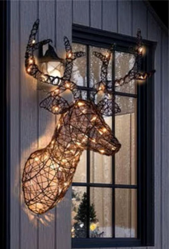 Stags head wall - mounted, 70cm