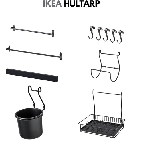 New ikea hultarp black kitchen - new,