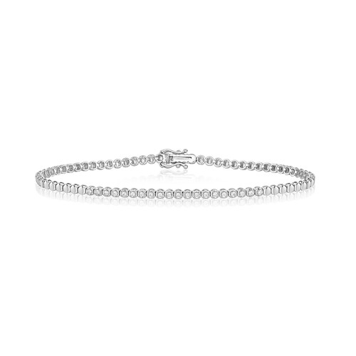 Diamond tennis bracelet 9ct - bracelet,