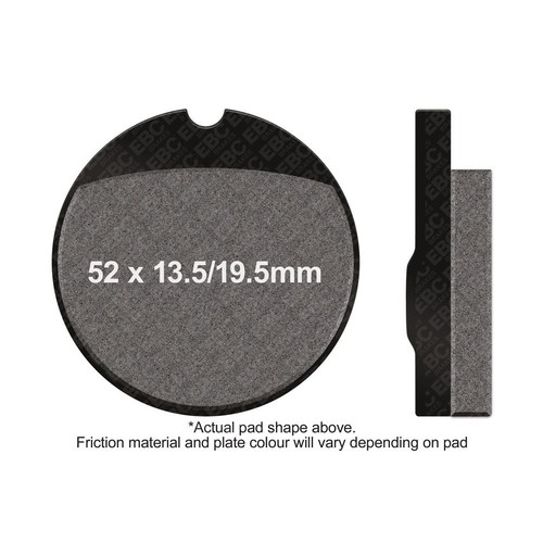 Ebc pad semi sintered - v,