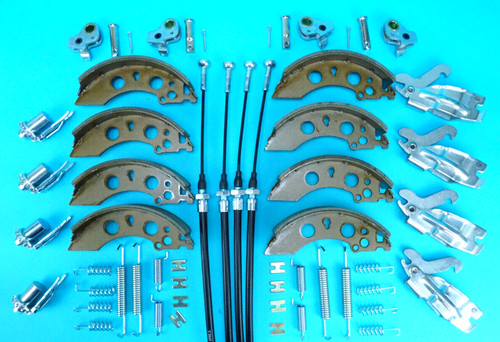 Brake shoe cables - shoe,, and