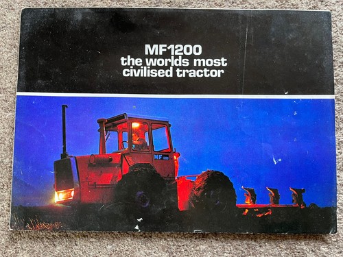 Original massey ferguson 1200 - original,