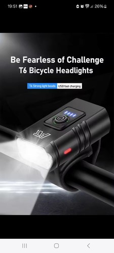 Led mountain bike light usb - mountain,