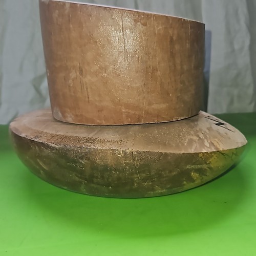Wooden hat block millinery - ,