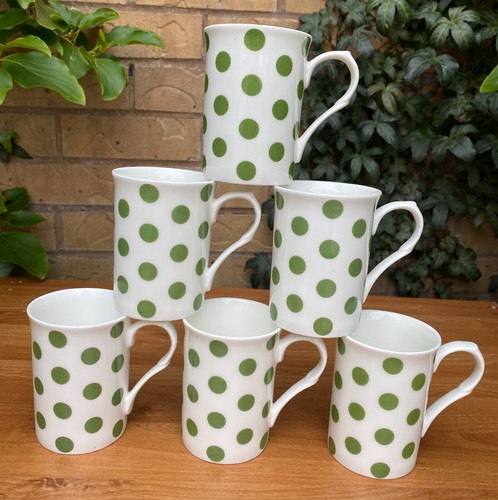 Set polka dot green - 6,