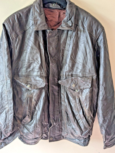 Leather jacket for mens size - , m