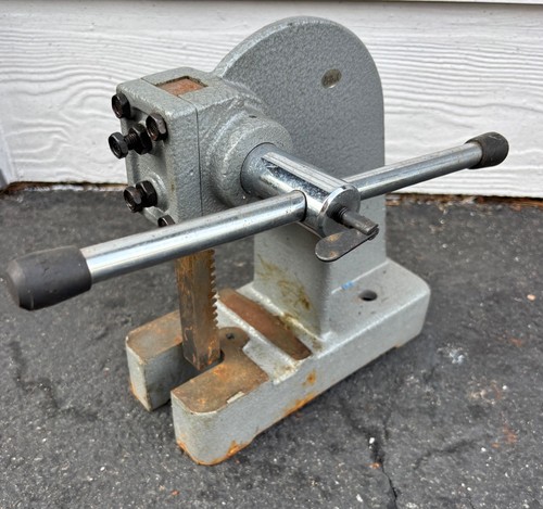 Industrial arbor press bench - press,