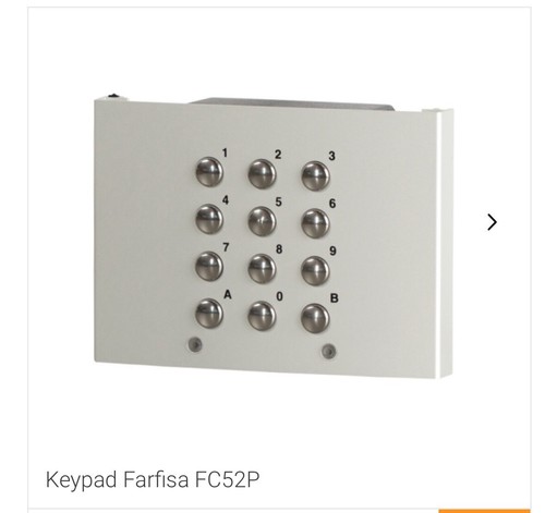 Keypad farfisa fc52p access - keypad,