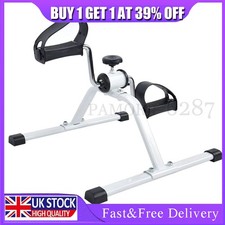 Portable Mini Pedal Exercise Bike Arm Legs Foot Resistance Cycle Pedal Exerciser