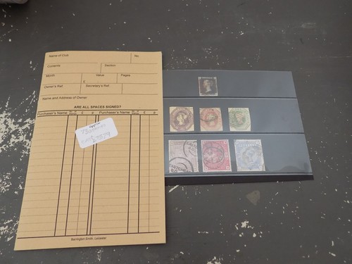 Stamps cat 11 600 inc - gb, £11,600