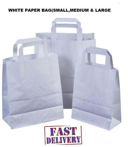 White sos flat handle - white,