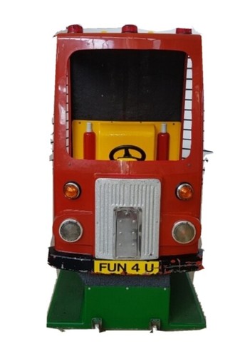 Coin operated fire engine - engine,