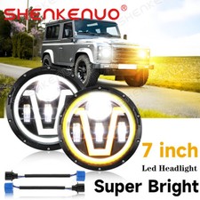 2X 7Inch LED Headlights For