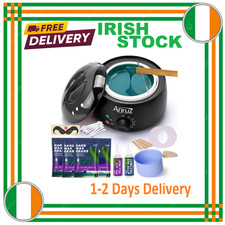 ANRUZ Waxing Kit Pro Digital Wax Warmer Hair Removal Kit Wax Heater UK