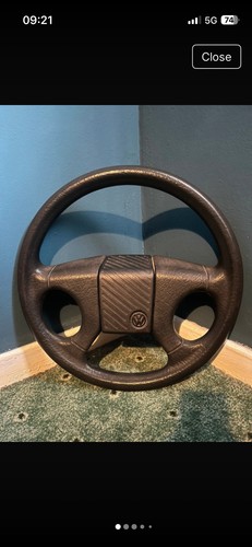Golf mk2 steering wheel good - steering, (good