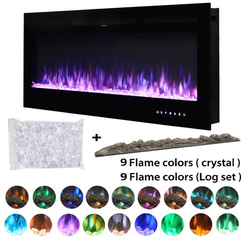 Wall media fireplace 80 - wall, 50/60/80
