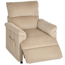 Corduroy Seat Massage Recliner