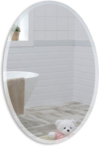 Mood oval bathroom mirror - oval,