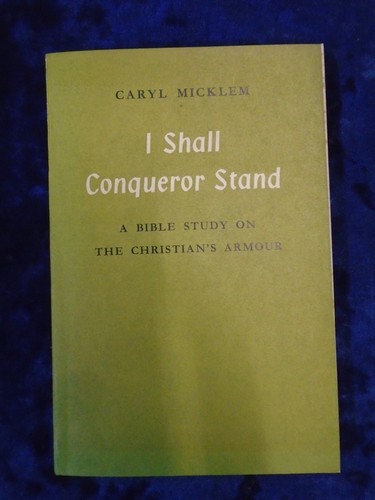 Shall conqueror stand by - stand,