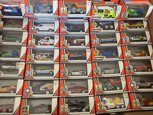 Matchbox boxed cars - boxed,